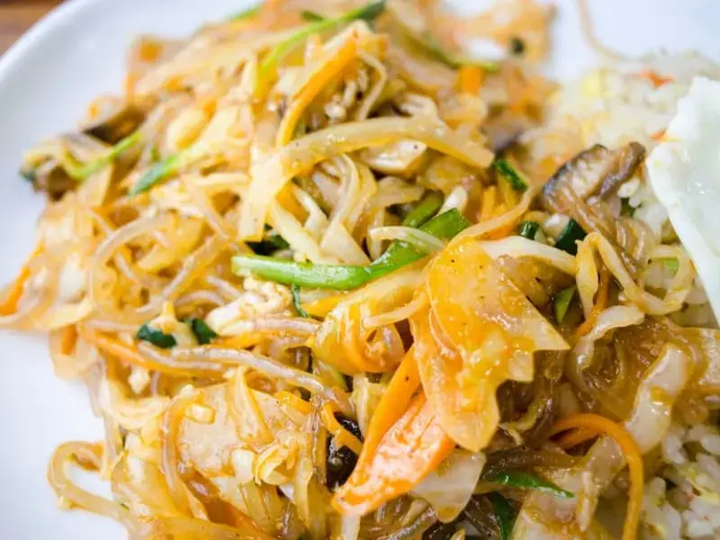 Bacon & Cabbage Stir-Fry with Rice