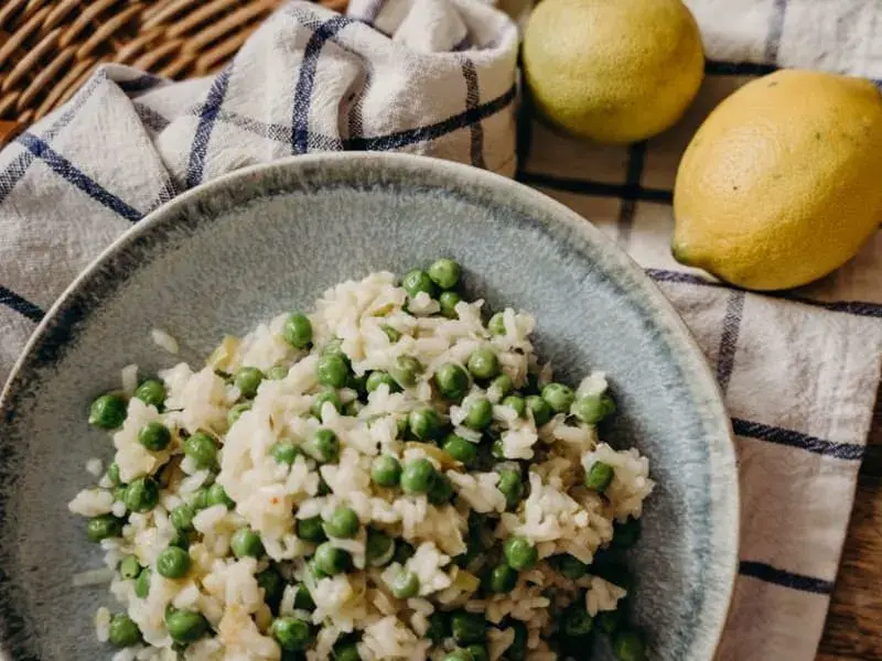 Bacon & Pea Risotto