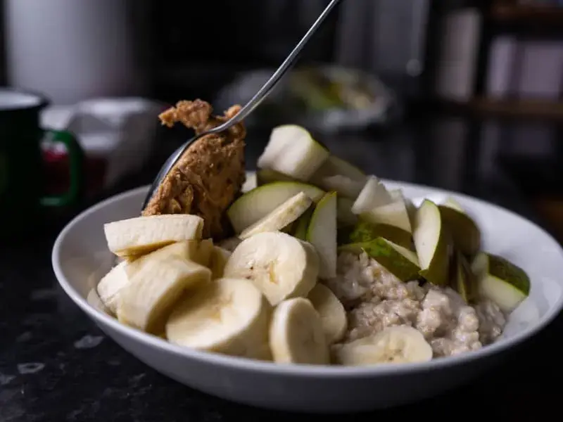 Banana & Peanut Butter Overnight Oats
