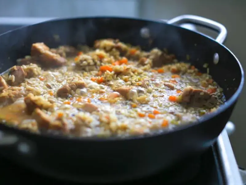Cajun Sausage & Rice Skillet
