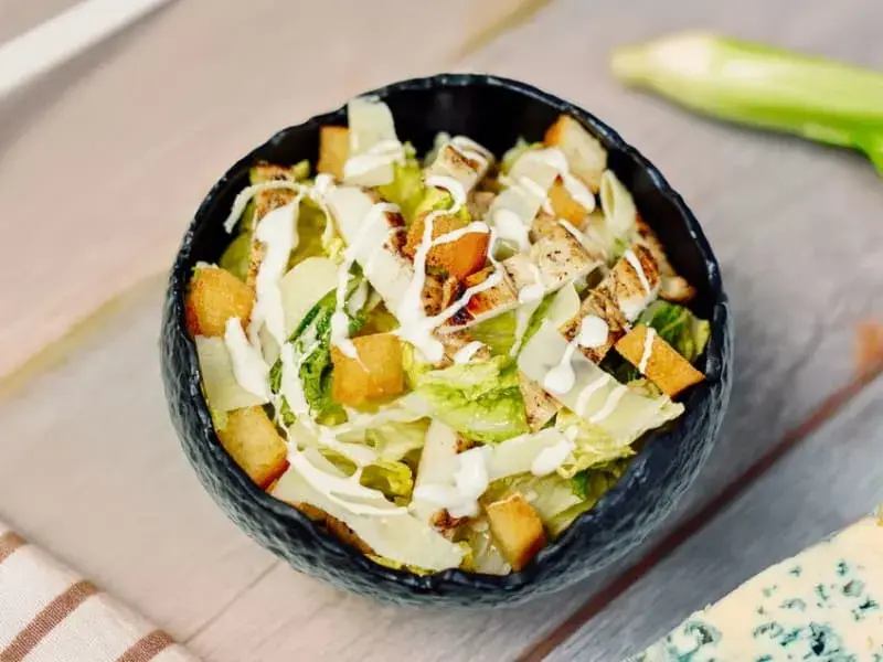 Chicken Caesar-Style Pasta Salad Bowl
