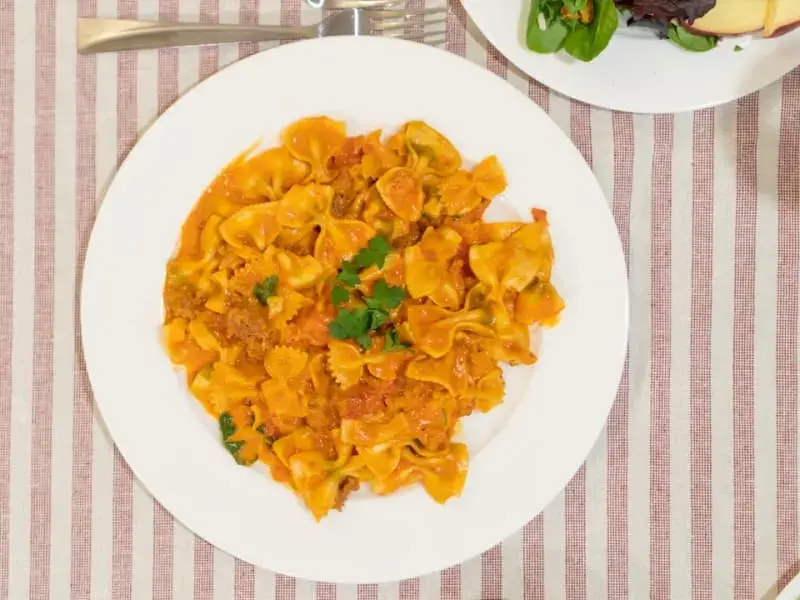 Creamy Tomato & Butter Bean Orzo