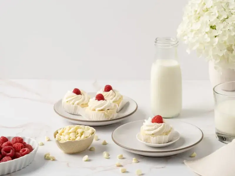 No-Bake Raspberry & White Chocolate Yoghurt Bark