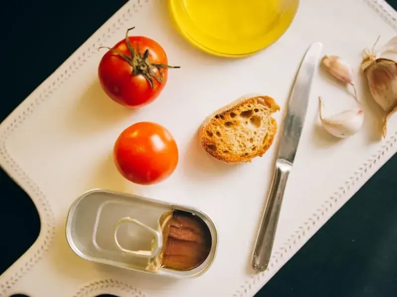 Sardines on Toast with Lemon & Chilli