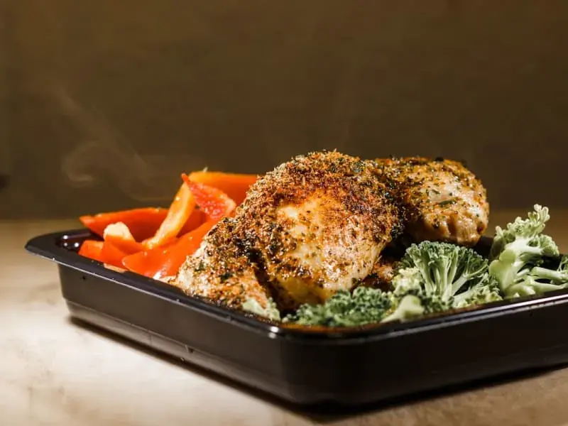 Sheet-Pan Honey Mustard Chicken & Veg