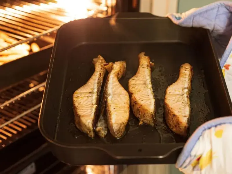 Sheet-Pan Salmon & Vegetable Traybake