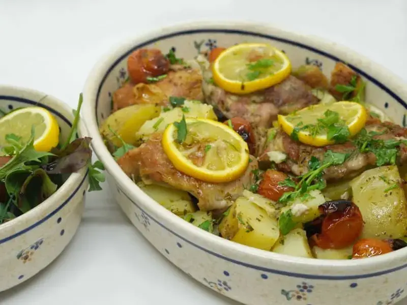 Spanish Chicken & Chorizo Traybake