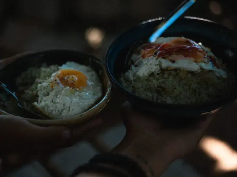 Speedy Egg Fried Rice