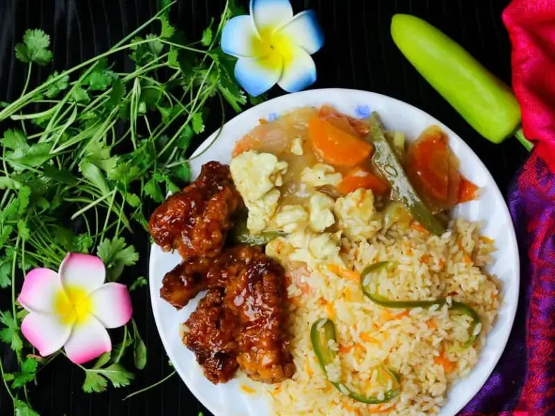 Sweet & Sour Pork with Rice